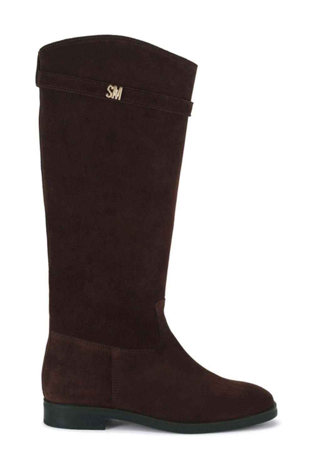 Steve Madden STEVE MADDEN Women's 'Novi 983' Suede Boots in Dark Brown