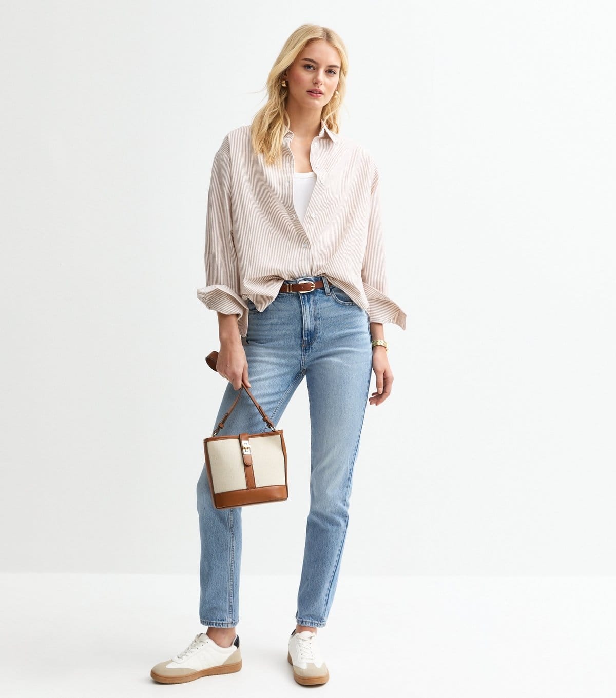 New Look Blue Denim Tall Straight Leg Jeans
