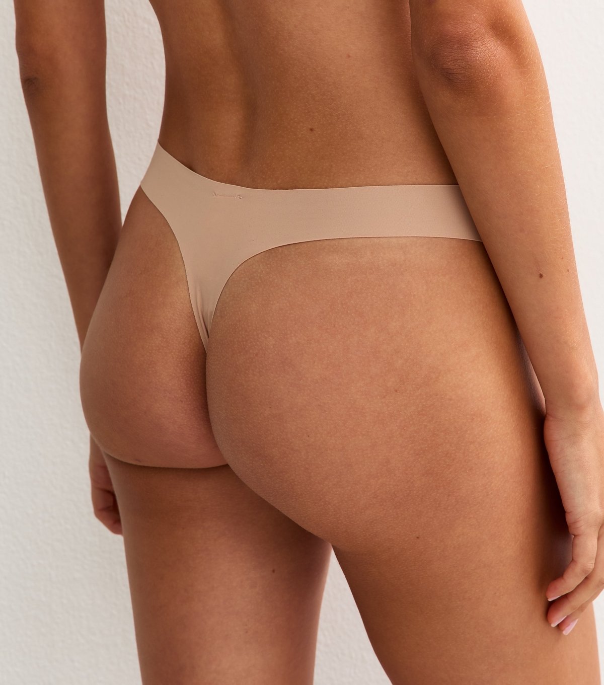 New Look Women's Tan Free Cut No VPL Thong New Look - 4
