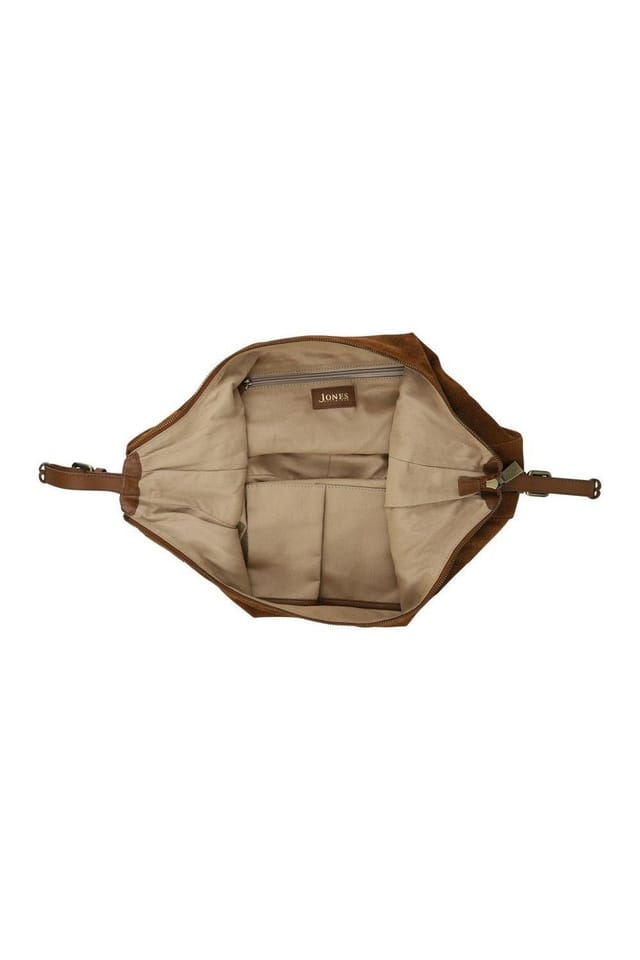 Jones Bootmaker Jones Bootmaker Women's Ysabelle Leather Slouch Bag in Tan - 3