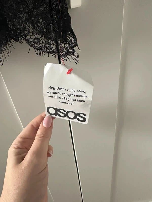 ASOS ASOS Black Velvet high neck dress with scallop deep lace hem