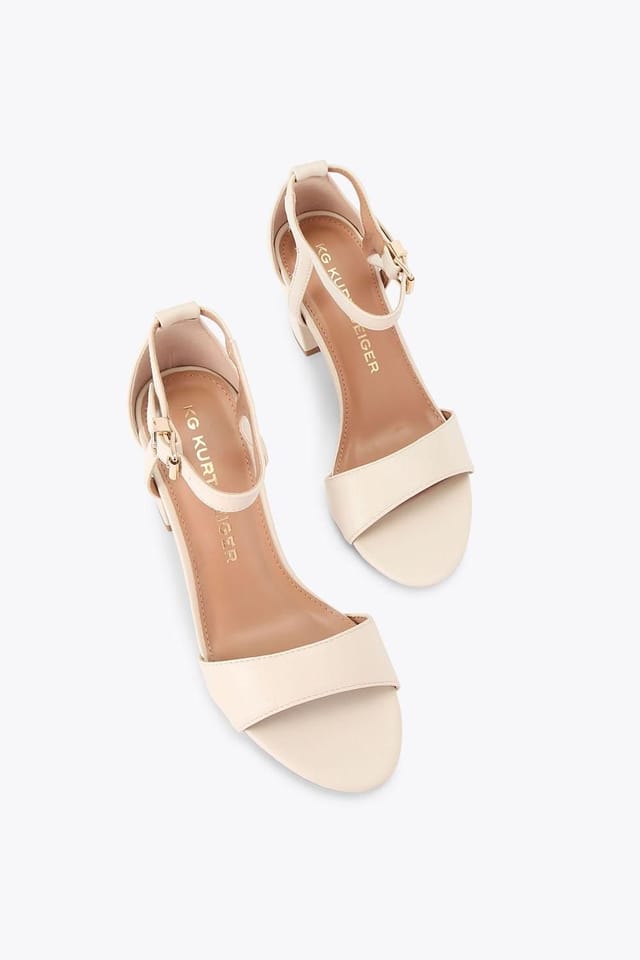 KG Kurt Geiger KG Kurt Geiger Women's 'Faryn Block' Heels in Cream - 2