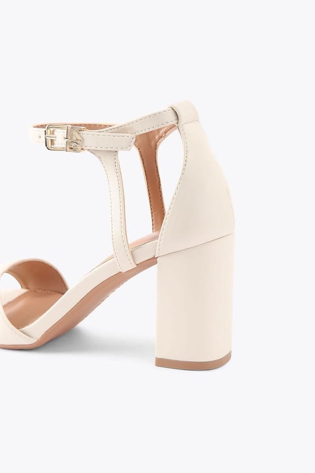 KG Kurt Geiger KG Kurt Geiger Women's 'Faryn Block' Heels in Cream - 3