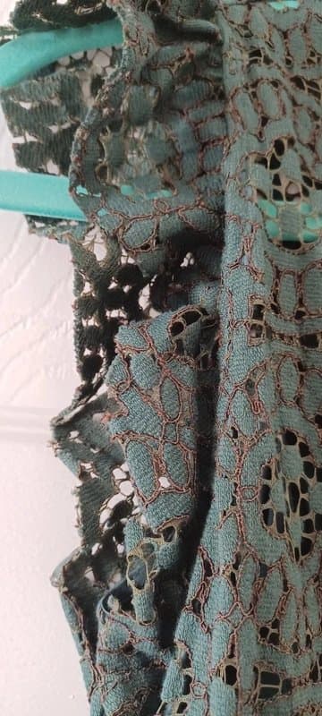 Zara Lace effect dress size S