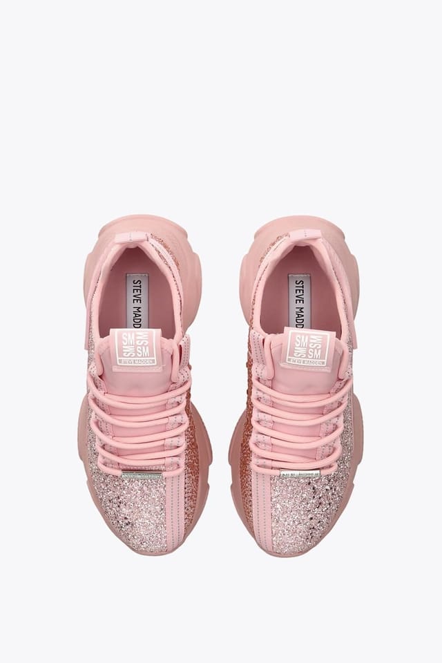 Steve Madden STEVE MADDEN Women's 'Maxilla Pink' Trainers in Pale Pink - 2