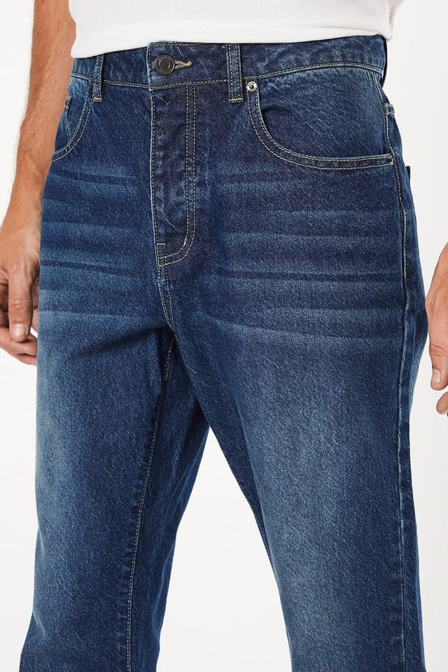 Burton Burton Men's Dark Wash Bootcut Fit Jean - 2