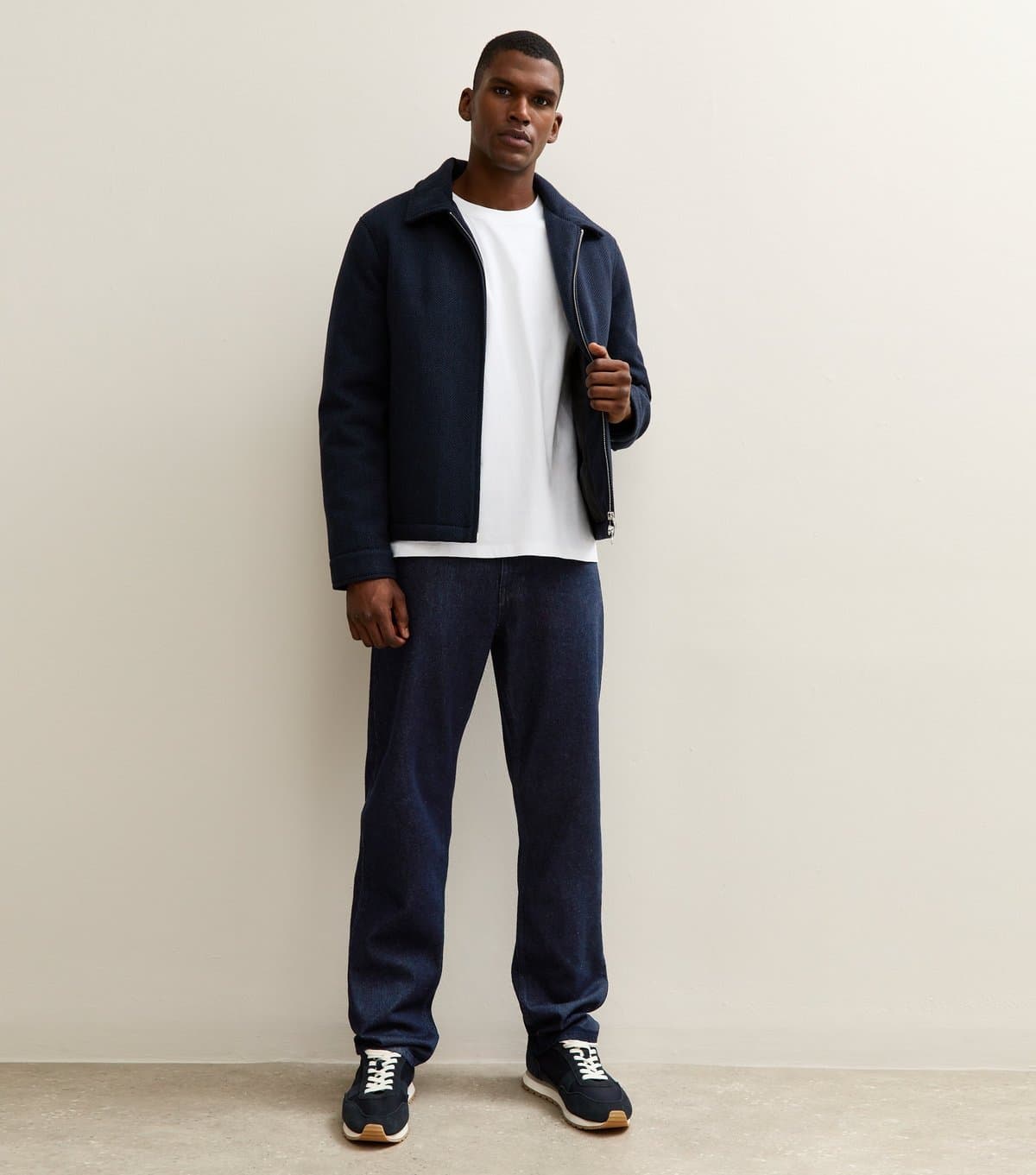 New Look Men's Indigo Straight Leg Jeans New Look