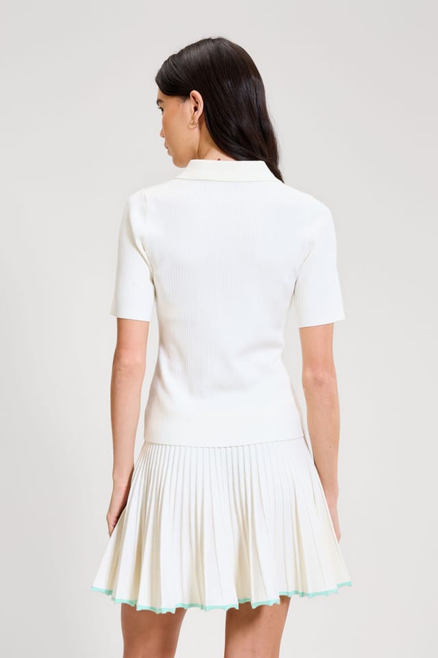 Ellesse Ellesse Women's The Umpire Polo in Off-White - 2