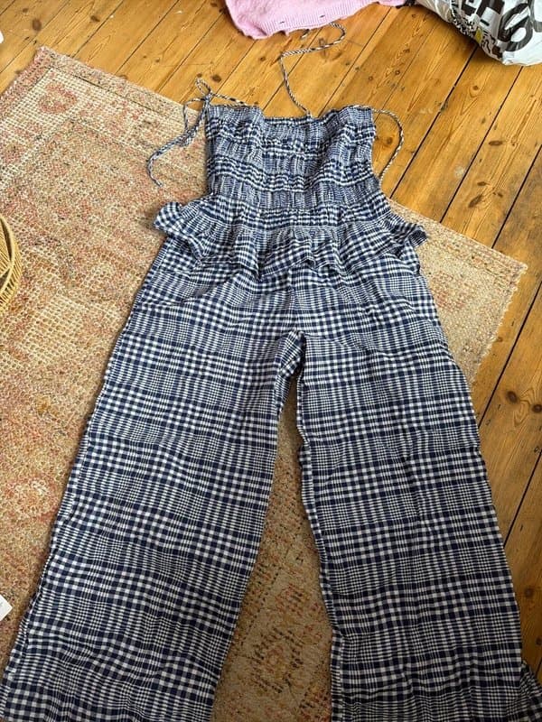 ASOS ASOS gingham jumpsuit
