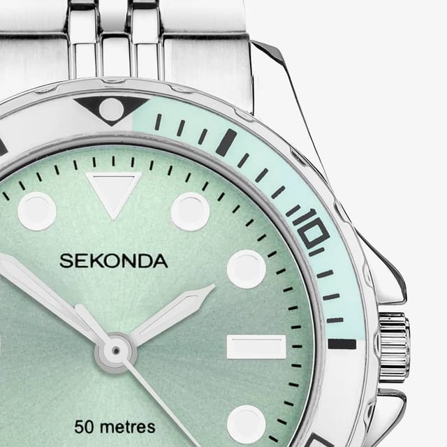Sekonda Sekonda Women's Dive Balearic Green Dial Watch 40565 - 3