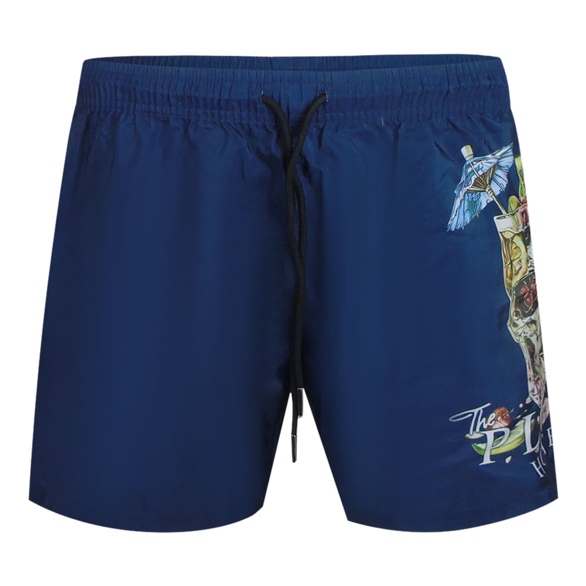 Philipp Plein Philipp Plein Men's Plein Hotel Swimming Shorts in Navy
