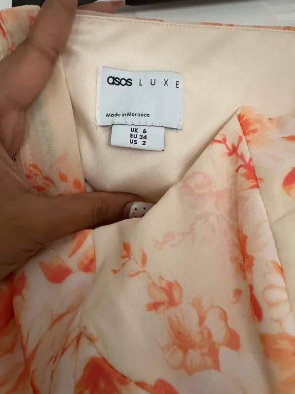 ASOS ASOS Luxe chiffon corset