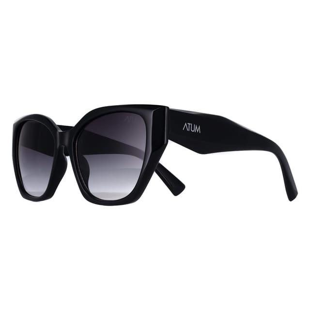 Atum Atum Women's Cat Eye Shiny Black Smoke Gradient Zenith - 2