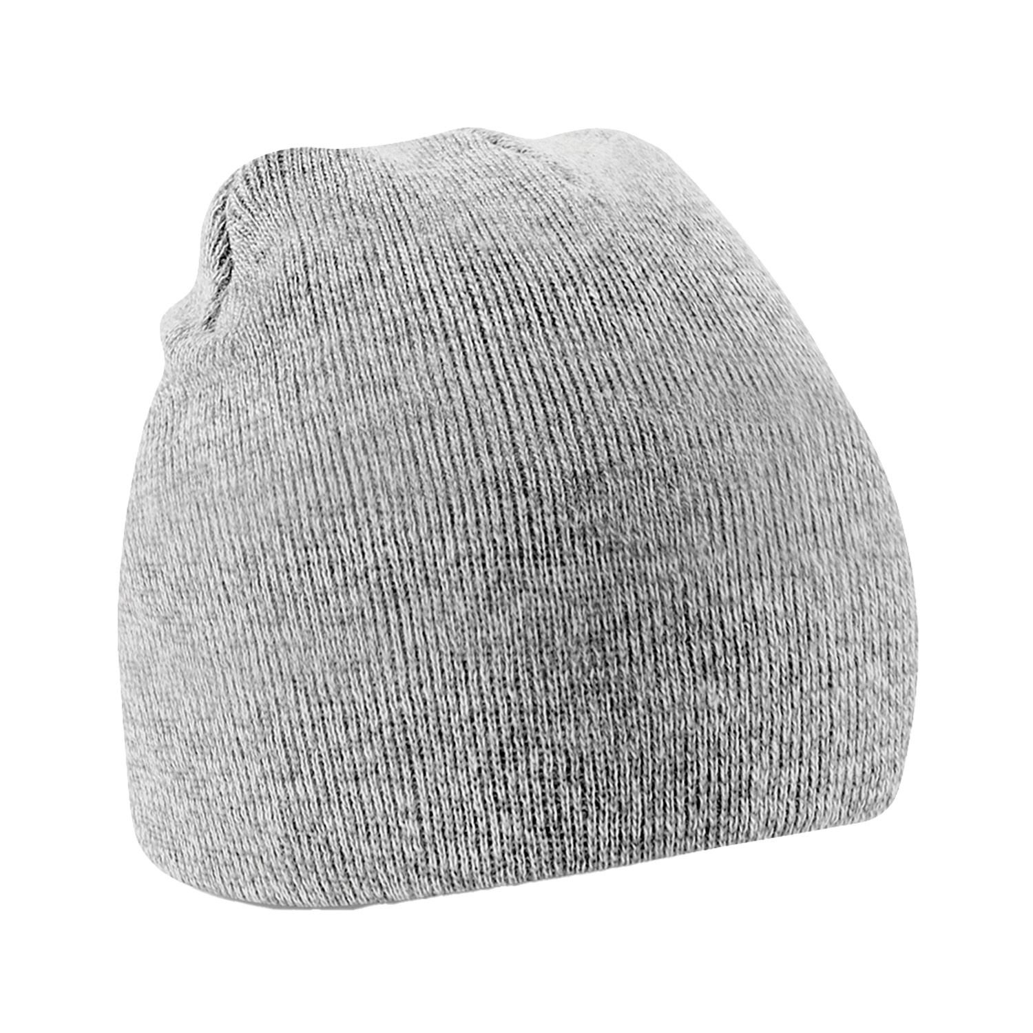 Beechfield Beechfield Men's Orginal Pull-On Beanie in Grey - 1