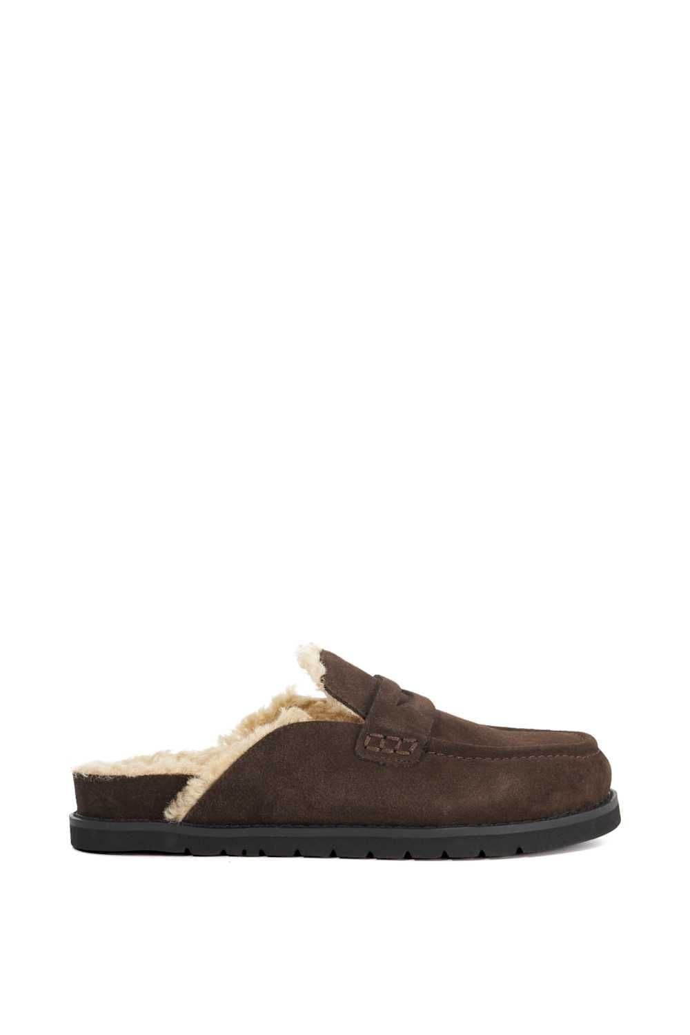 Dune London Dune London Women's 'Goldy' Suede Mules in Brown