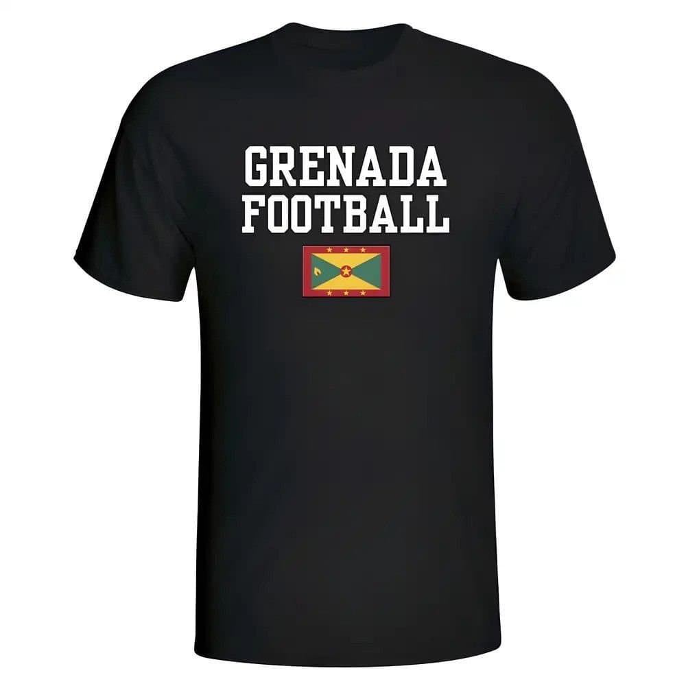 Grenada Grenada Men's Football T‑Shirt in Black