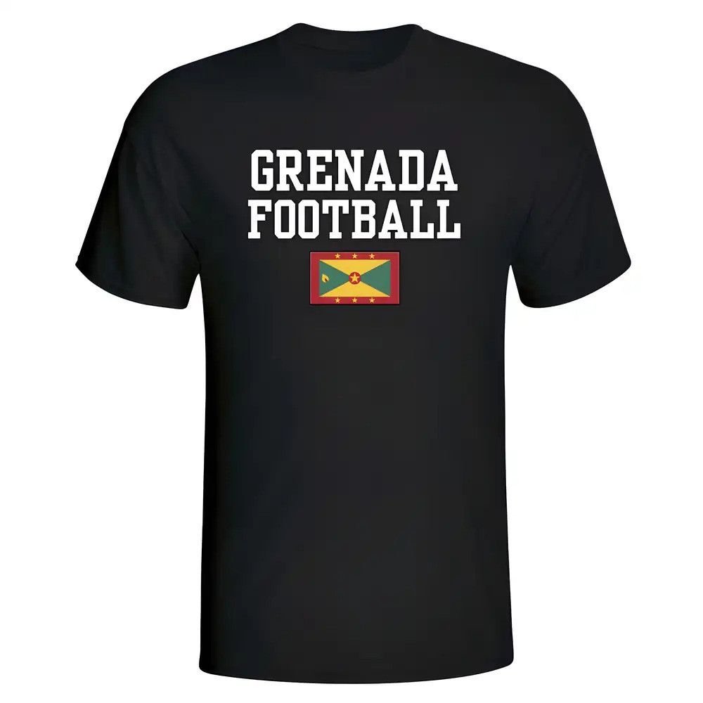 Grenada Grenada Men's Football T‑Shirt in Black - 2