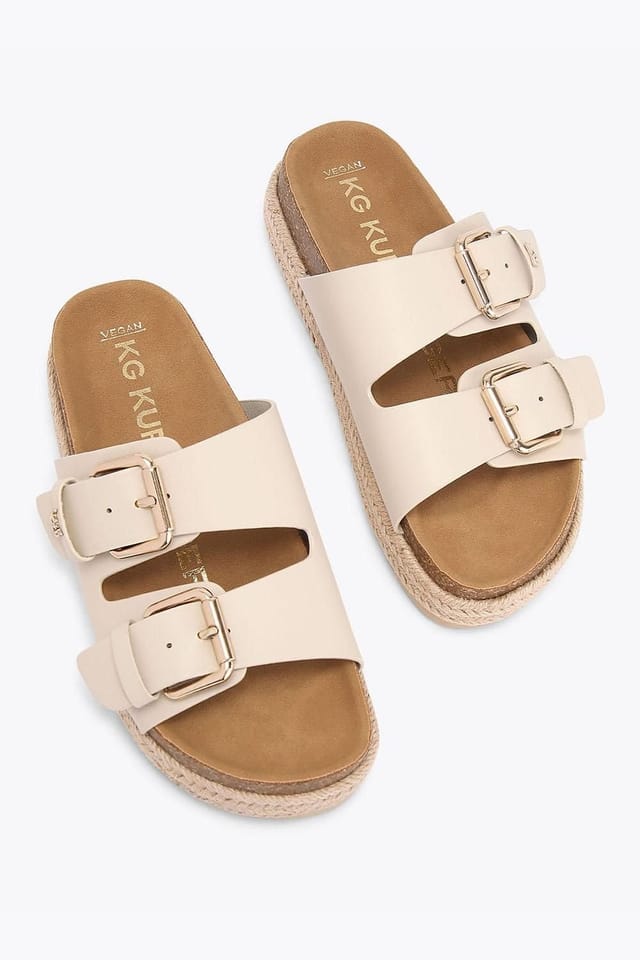 KG Kurt Geiger KG Kurt Geiger Women's 'Raquel' Sandals in Cream - 2