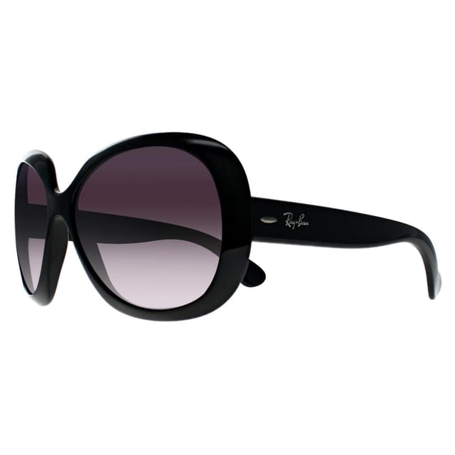 Ray-Ban Ray-Ban Women's Butterfly Black Grey Gradient Jackie Ohh II 4098 Sunglasses - 2