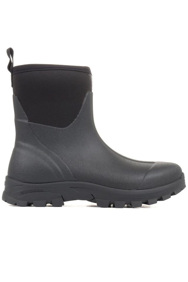 Pavers Pavers Men's Ankle Wellington Boots in Black - 2