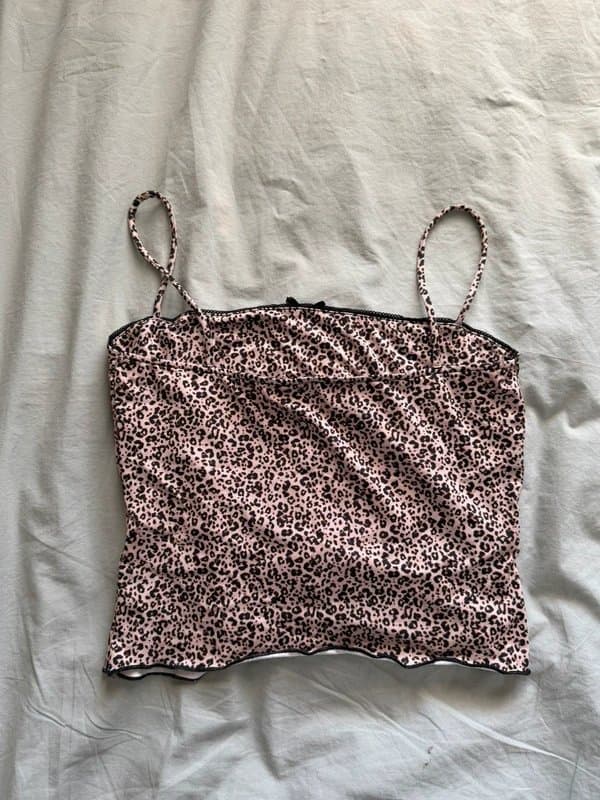 Bershka Bershka Leopard Print Top
