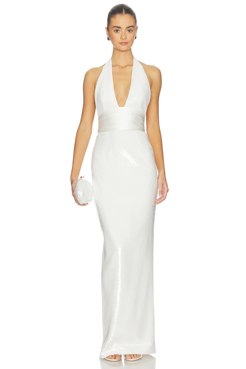 revolve Kelsie Dress in Cream