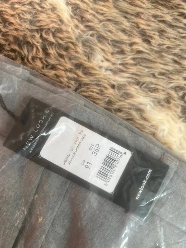 New Look Men’s palin skinny suit trousers