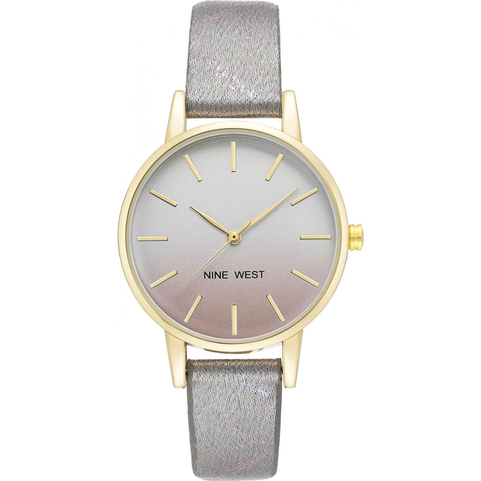 Nine West Nine West Women's NW-2512GPGY 34mm Quartz Watch in Silver
