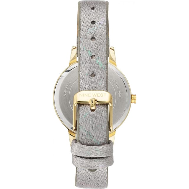 Nine West Nine West Women's NW-2512GPGY 34mm Quartz Watch in Silver - 3