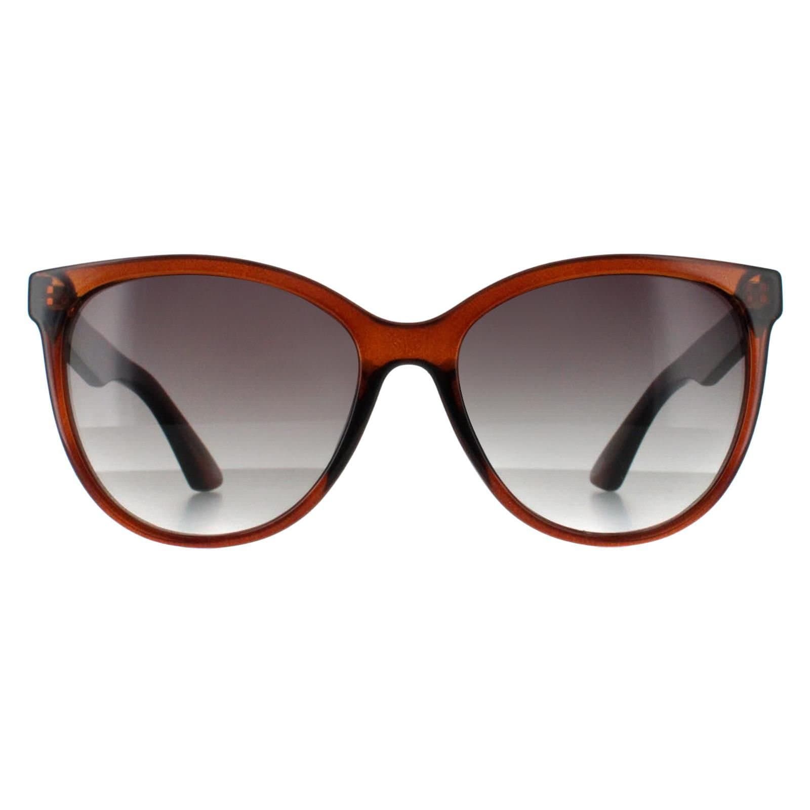 SMARTY SMARTY Women's Brown Round Sunglasses