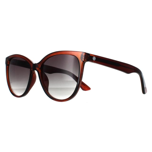 SMARTY SMARTY Women's Round Transparent Brown Grey SB2312 - 2