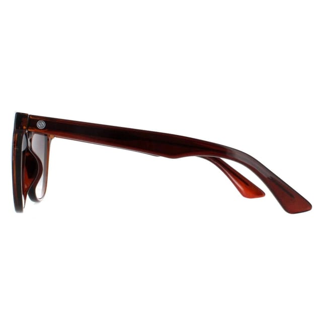 SMARTY SMARTY Women's Round Transparent Brown Grey SB2312 - 3