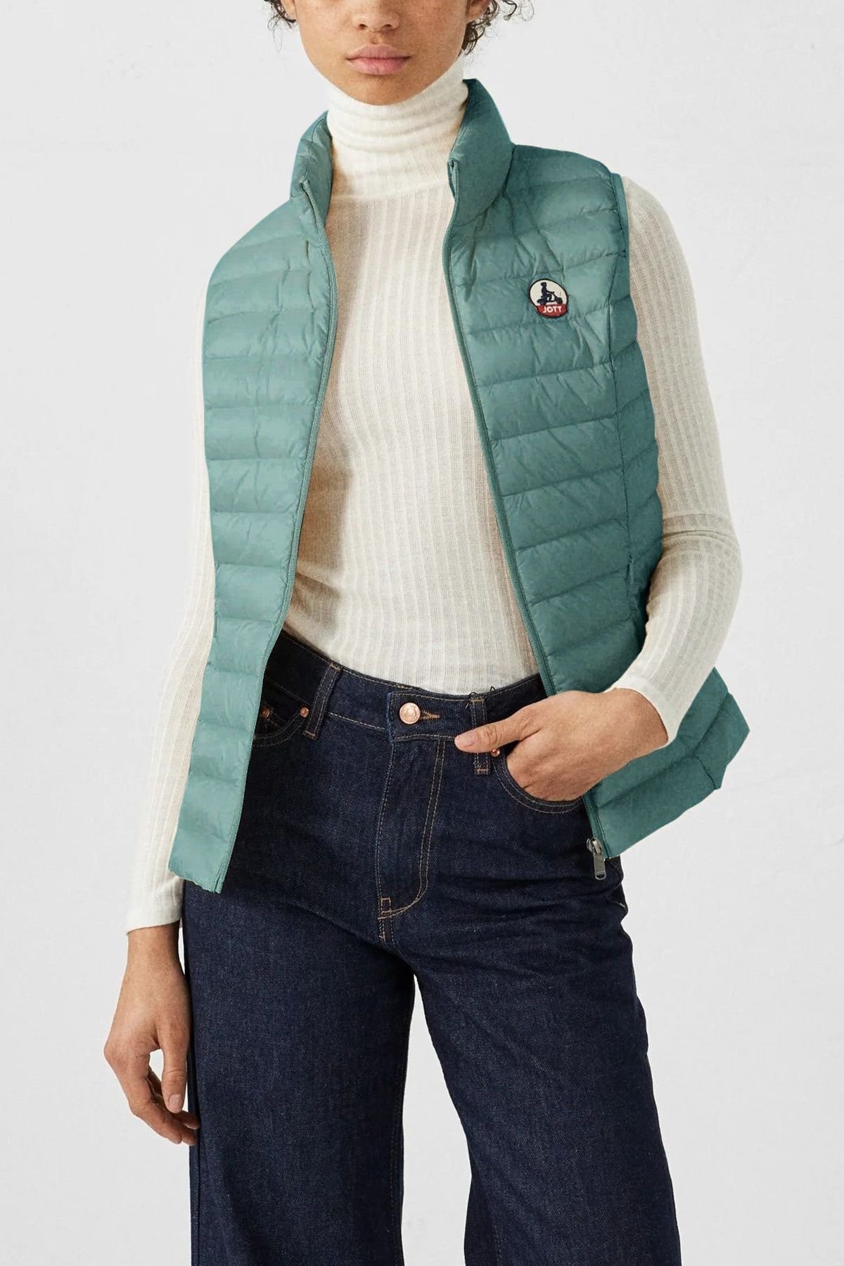 JOTT JOTT Women's Seda Down Jacket in Teal - 2