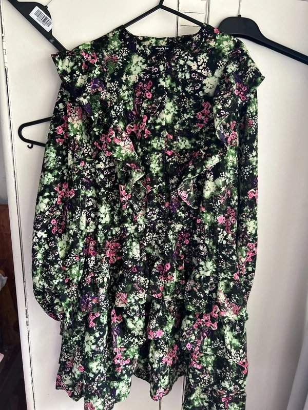 Simply Be Ruffle skirt dress - 1