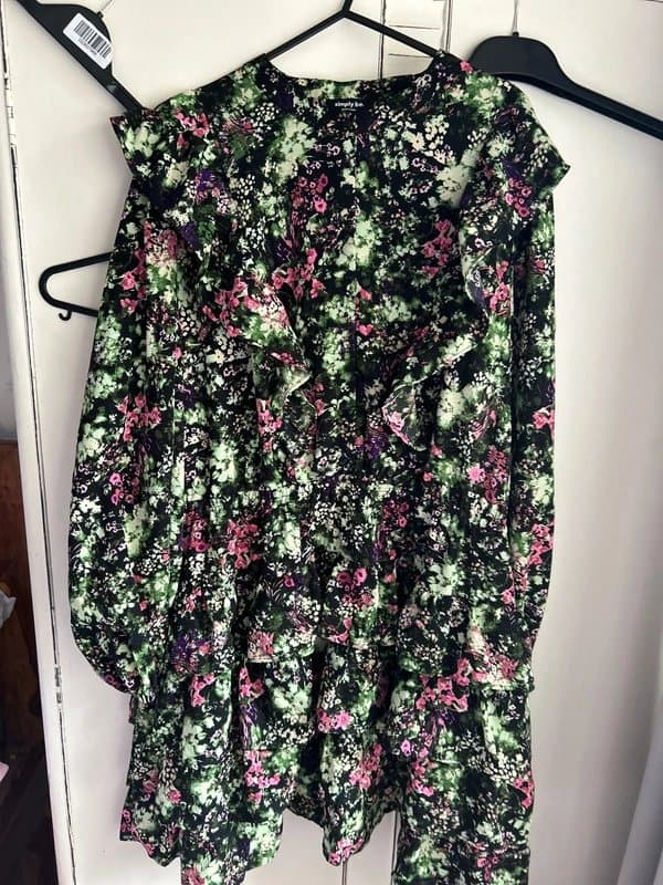 Simply Be Ruffle skirt dress