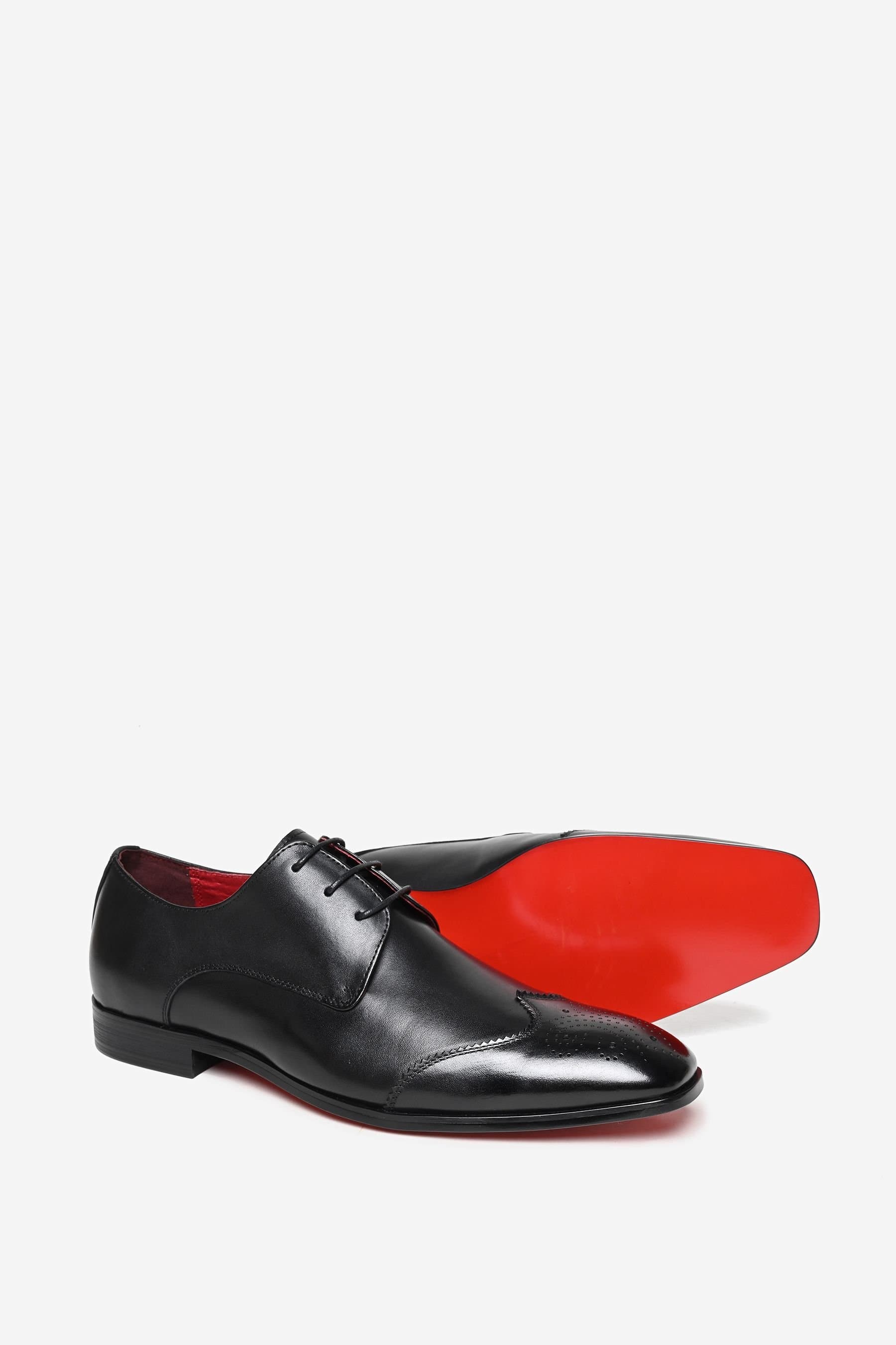 Alexander Pace Alexander Pace Men's 'Lambeth' Premium Leather Oxford Shoe in Black