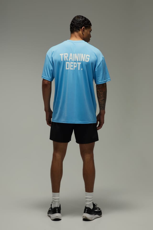 Training Dept. Training Dept. Men's Training Dept Performance Oversized T-shirt in Blue - 2