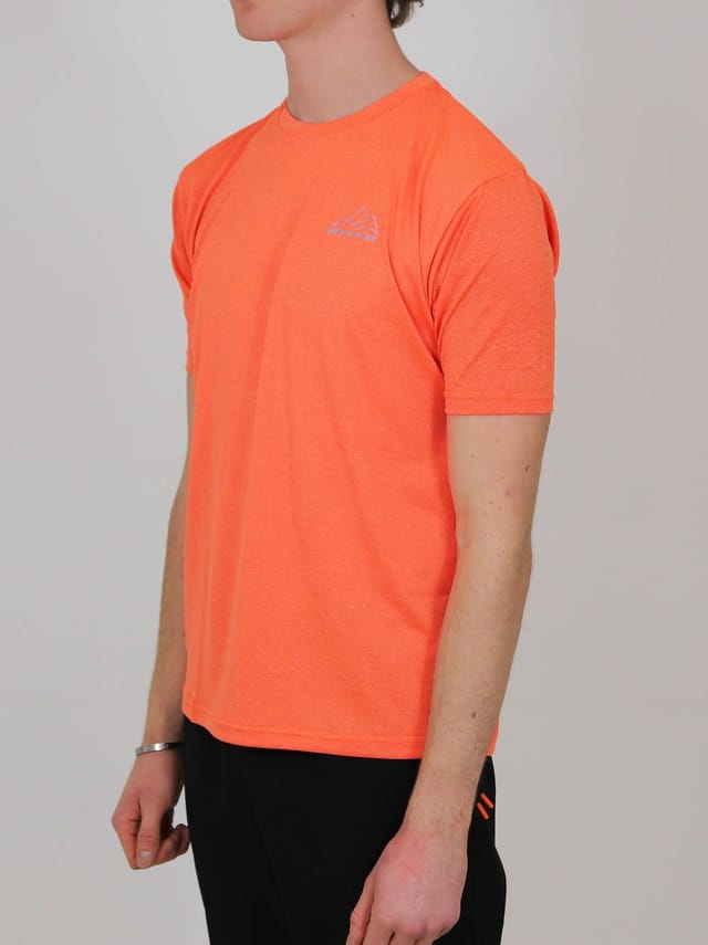 North Peak North Peak Men's Cornice T-Shirt Charcoal in Orange - 3