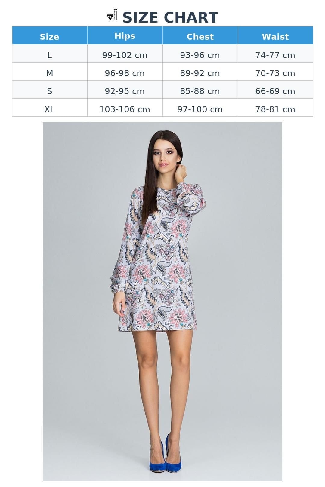 Love Lace Love Lace Women's Floral Day Dress with Long Creased Sleeves - 4