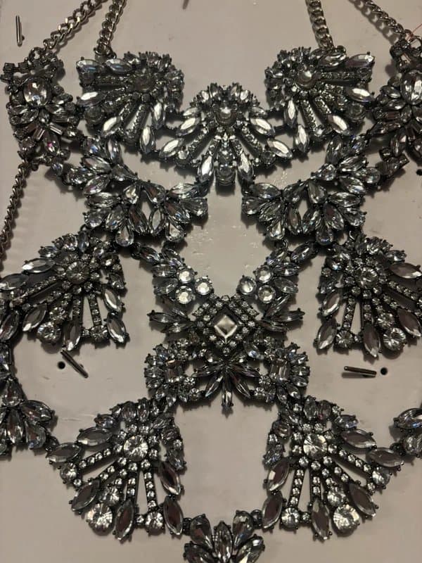 ASOS ASOS diamanté body chain harness