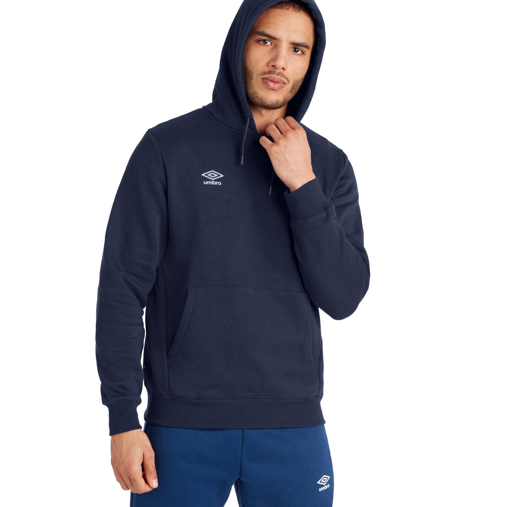 Umbro Umbro Men's Club Leisure Hoodie in Navy - 3