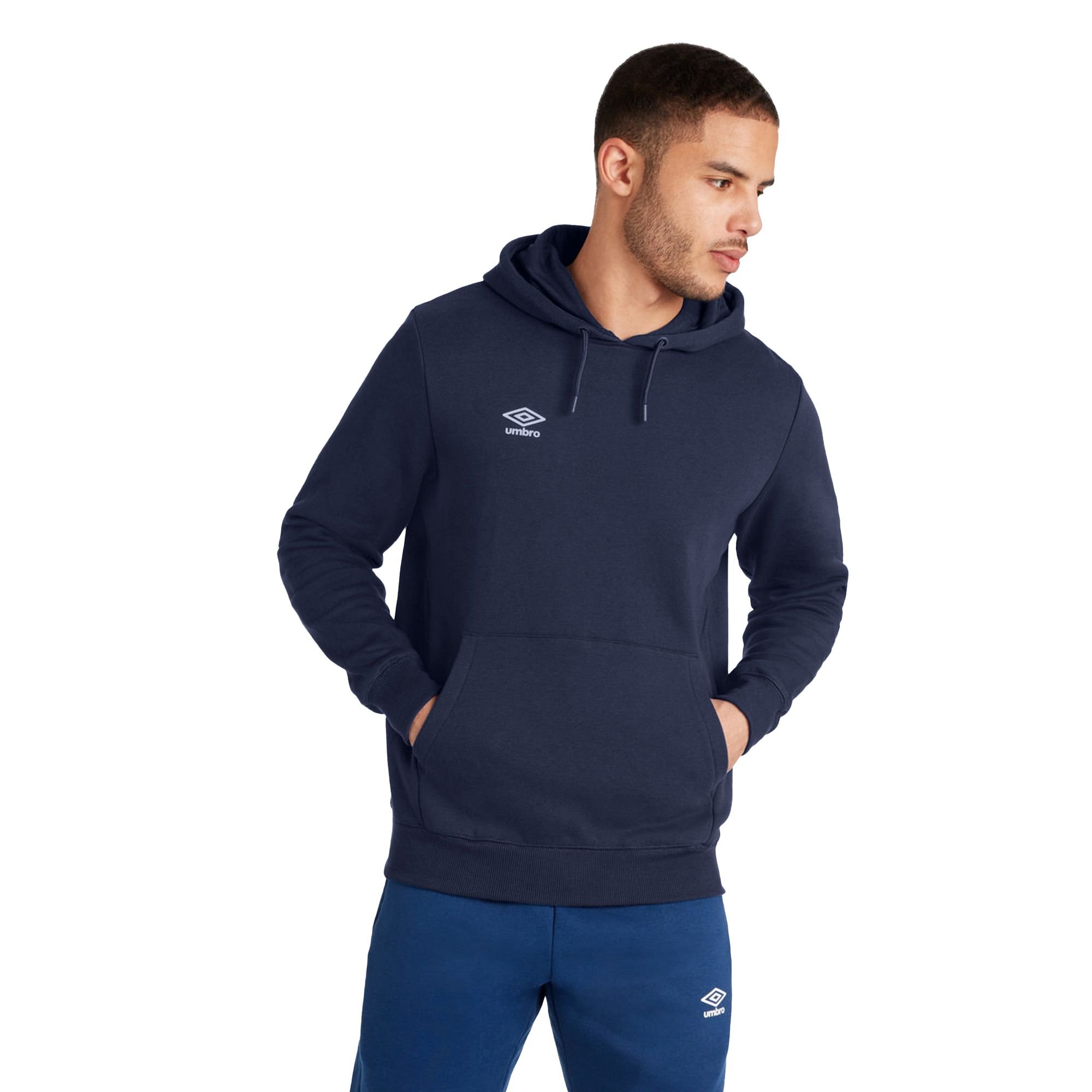 Umbro Umbro Men's Club Leisure Hoodie in Navy - 4