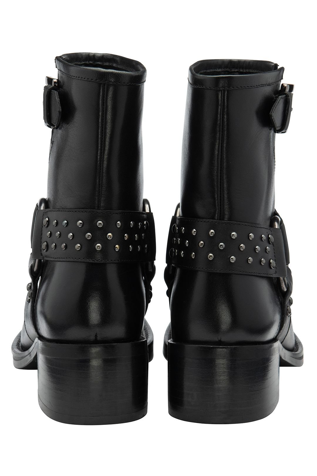 Ravel Ravel Women's Black Leather 'Bowmont' Ankle Boots - 3