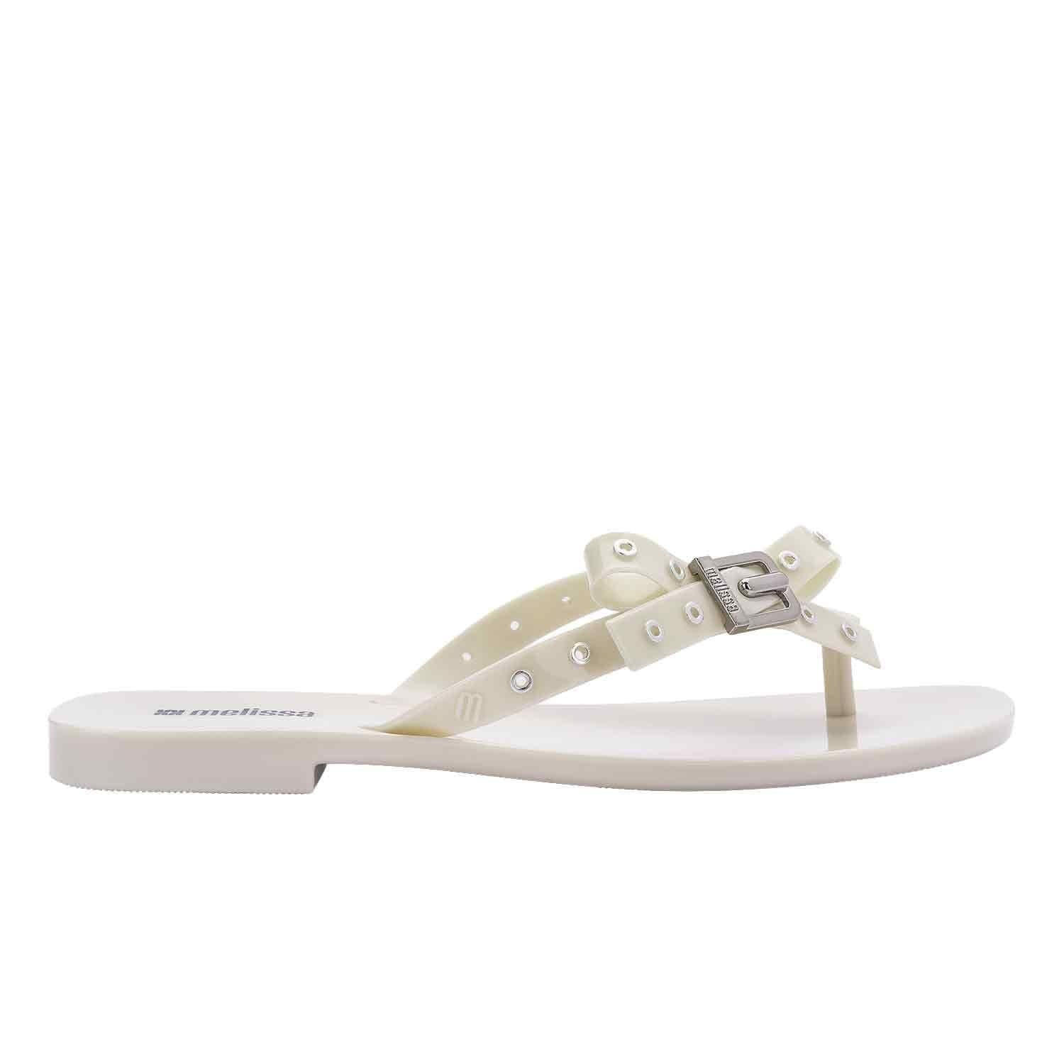 Melissa Shoes Melissa Shoes Women's Harmonic Squared Thong in Beige