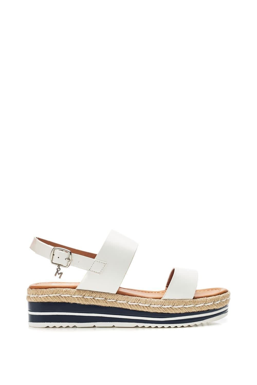 Moda In Pelle Moda In Pelle Off-White Porvair Flatforms