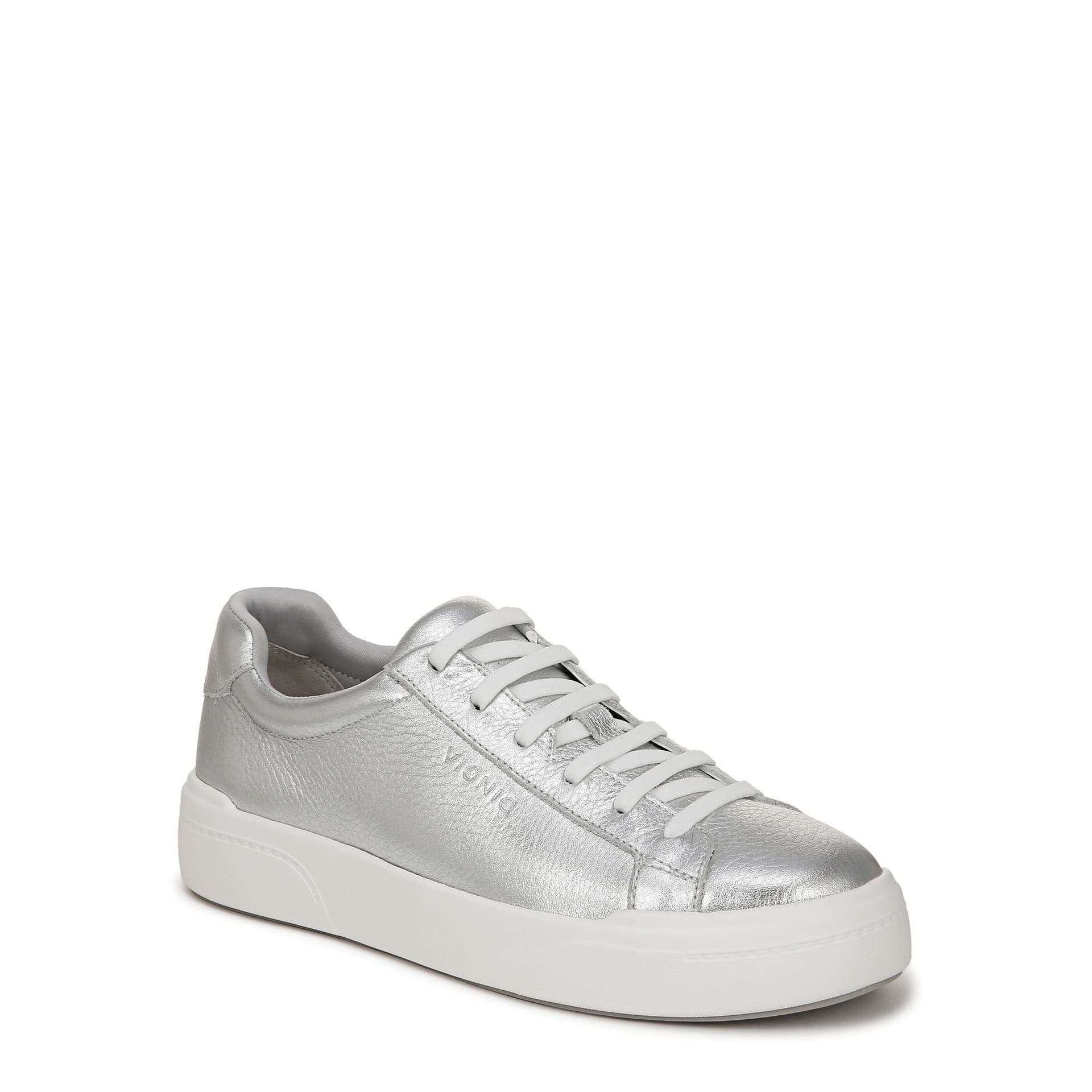Vionic Vionic Women's Colbie Lace up Trainers in Silver