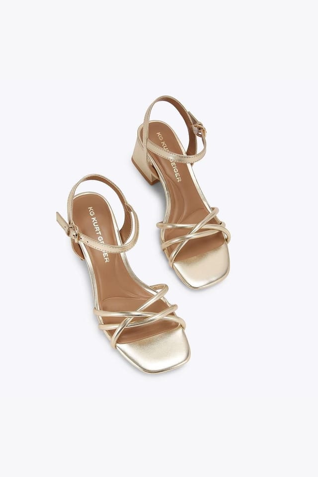 KG Kurt Geiger KG Kurt Geiger Women's 'Sable' Sandals in Gold - 2