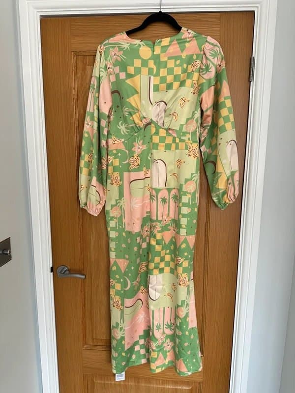 Never Fully Dressed Never Fully Dressed Jardin midi dress size 12
