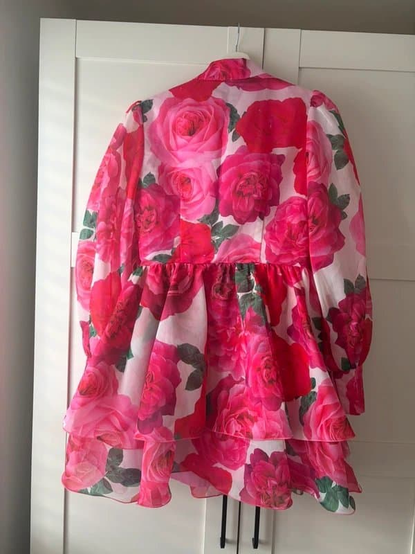 ASOS ASOS Luxe Floral Organza Dress
