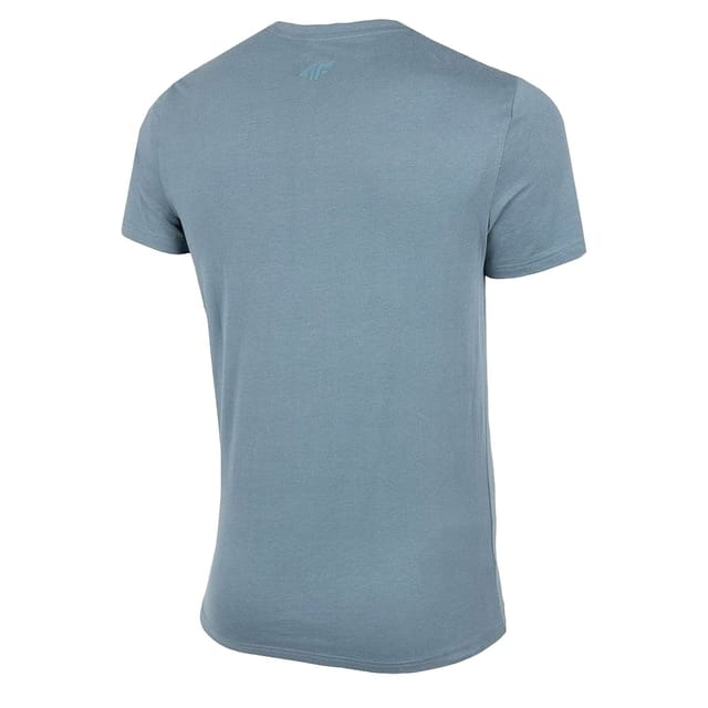 4F 4F Men's Printed T-Shirt in Blue - 2